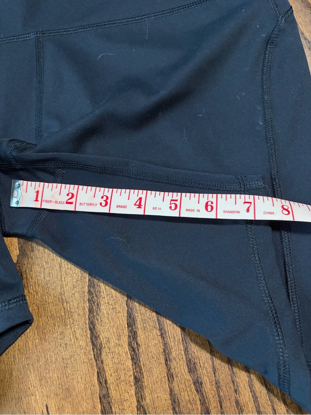 High-Rise Black All In Motion Women's Active Shorts - Picture 2 of 5